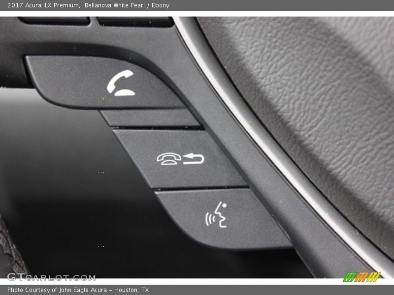 Bellanova White Pearl / Ebony 2017 Acura ILX Premium