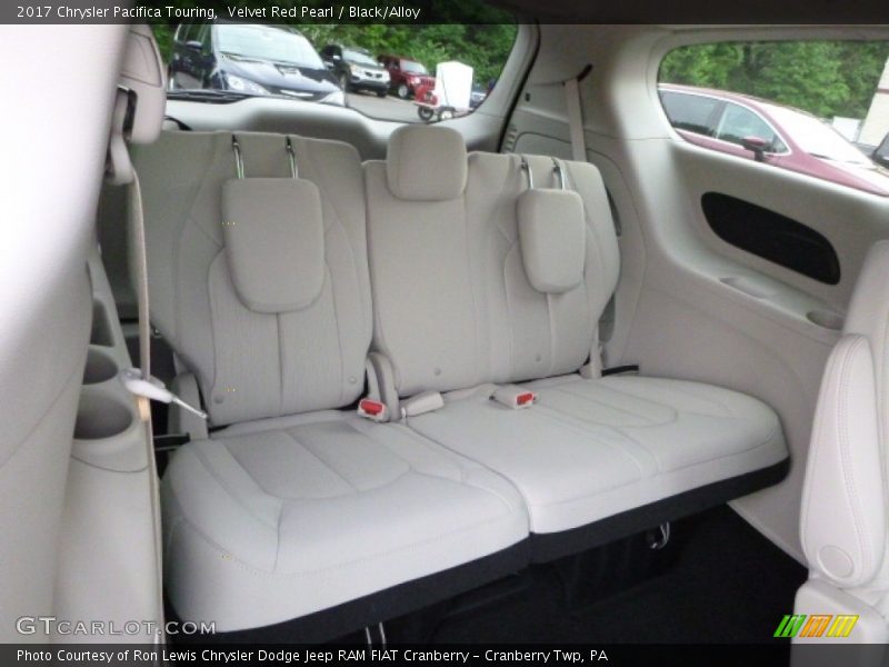 Velvet Red Pearl / Black/Alloy 2017 Chrysler Pacifica Touring