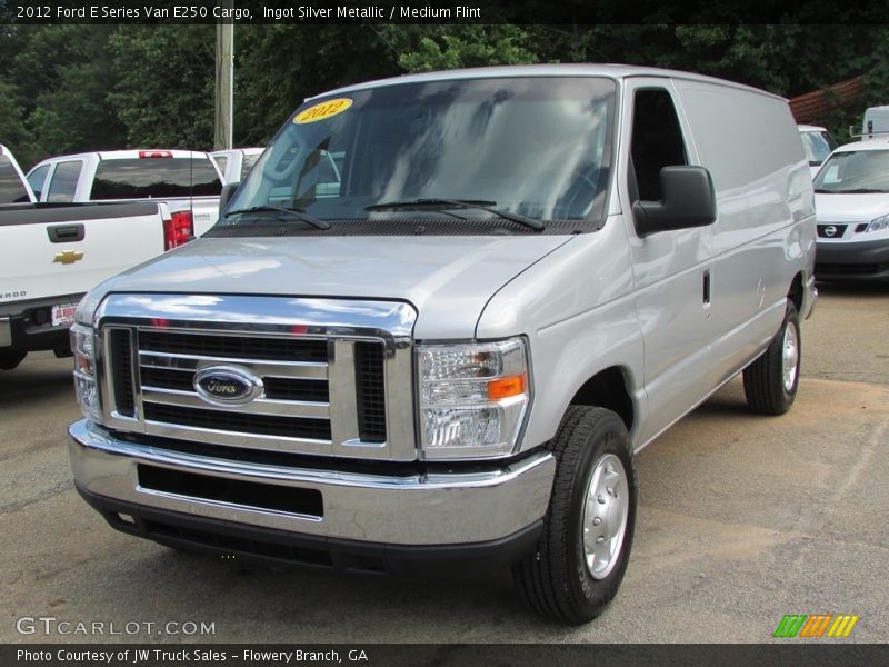 Ingot Silver Metallic / Medium Flint 2012 Ford E Series Van E250 Cargo