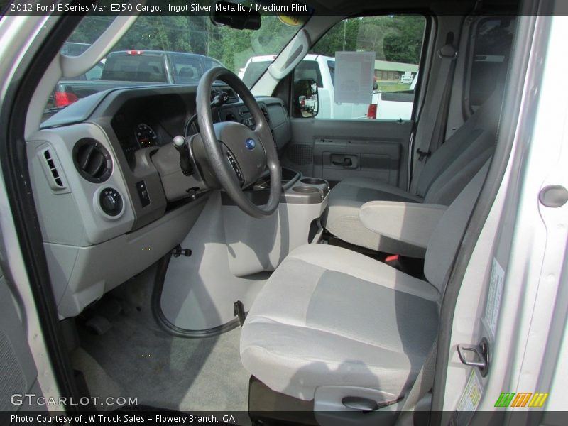 Ingot Silver Metallic / Medium Flint 2012 Ford E Series Van E250 Cargo