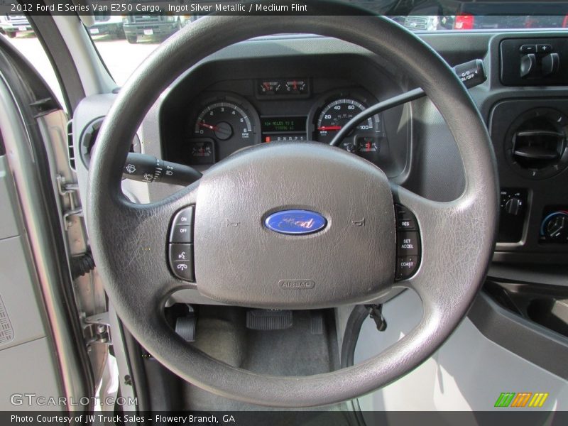 Ingot Silver Metallic / Medium Flint 2012 Ford E Series Van E250 Cargo