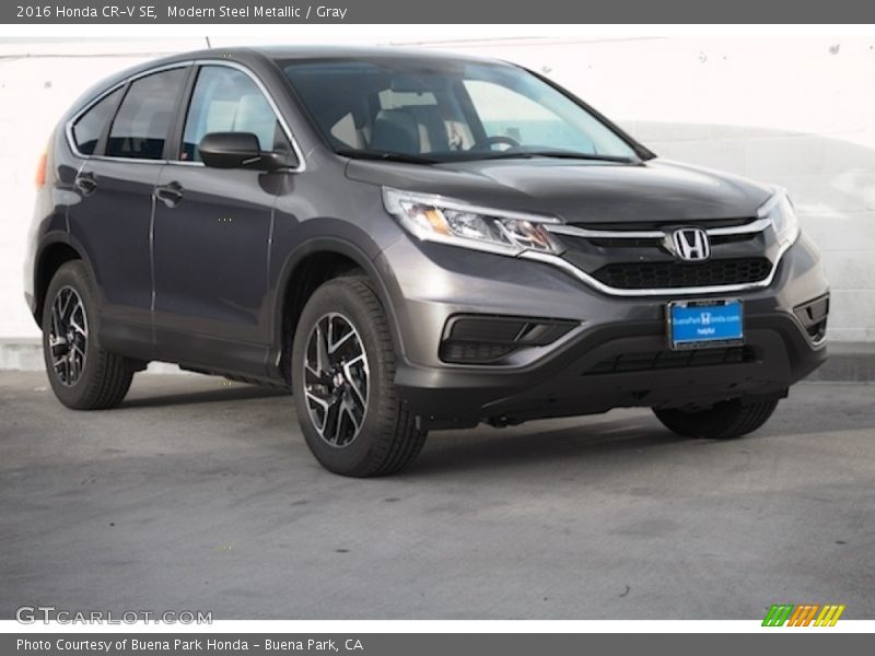 Modern Steel Metallic / Gray 2016 Honda CR-V SE