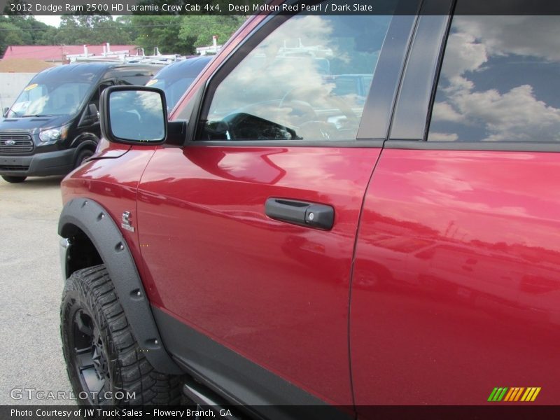 Deep Molten Red Pearl / Dark Slate 2012 Dodge Ram 2500 HD Laramie Crew Cab 4x4