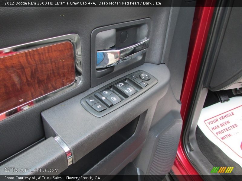 Deep Molten Red Pearl / Dark Slate 2012 Dodge Ram 2500 HD Laramie Crew Cab 4x4