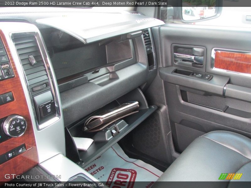 Deep Molten Red Pearl / Dark Slate 2012 Dodge Ram 2500 HD Laramie Crew Cab 4x4