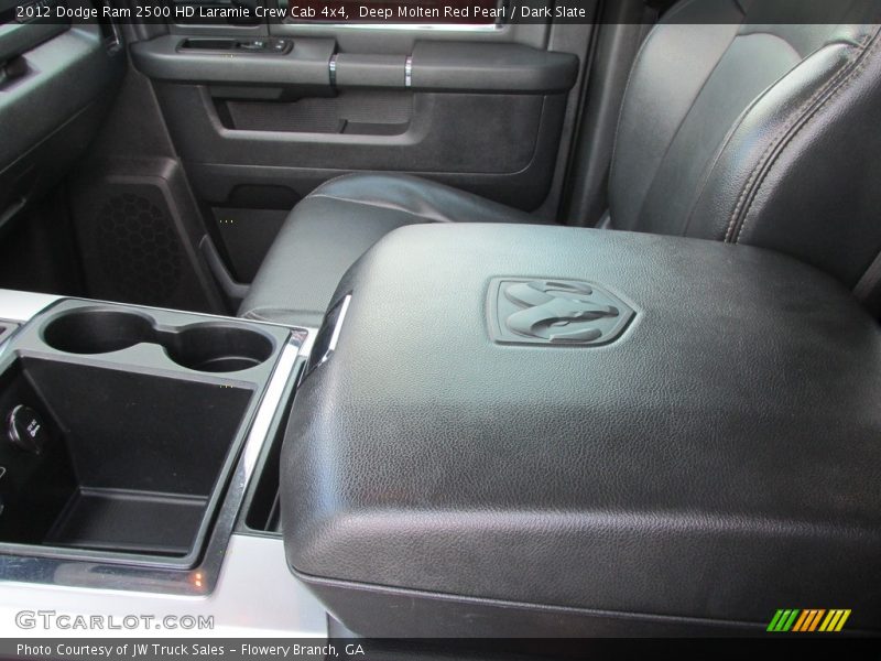 Deep Molten Red Pearl / Dark Slate 2012 Dodge Ram 2500 HD Laramie Crew Cab 4x4
