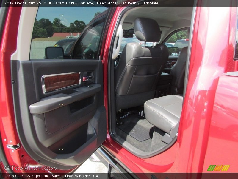 Deep Molten Red Pearl / Dark Slate 2012 Dodge Ram 2500 HD Laramie Crew Cab 4x4