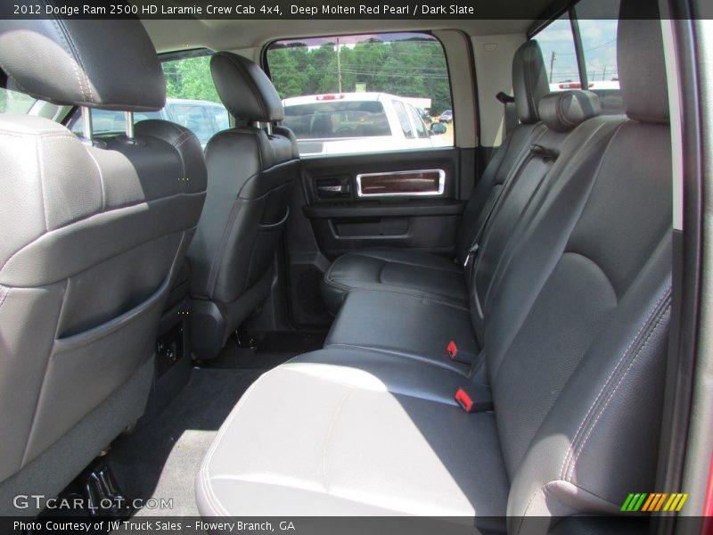 Deep Molten Red Pearl / Dark Slate 2012 Dodge Ram 2500 HD Laramie Crew Cab 4x4