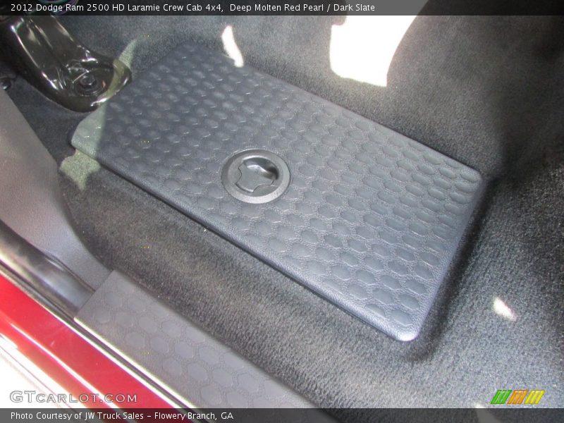 Deep Molten Red Pearl / Dark Slate 2012 Dodge Ram 2500 HD Laramie Crew Cab 4x4