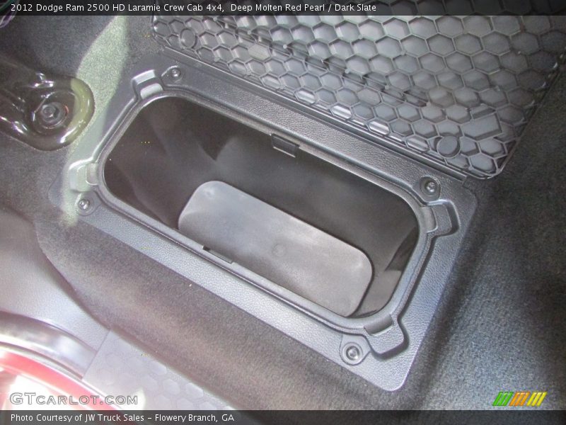 Deep Molten Red Pearl / Dark Slate 2012 Dodge Ram 2500 HD Laramie Crew Cab 4x4