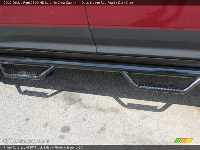 Deep Molten Red Pearl / Dark Slate 2012 Dodge Ram 2500 HD Laramie Crew Cab 4x4