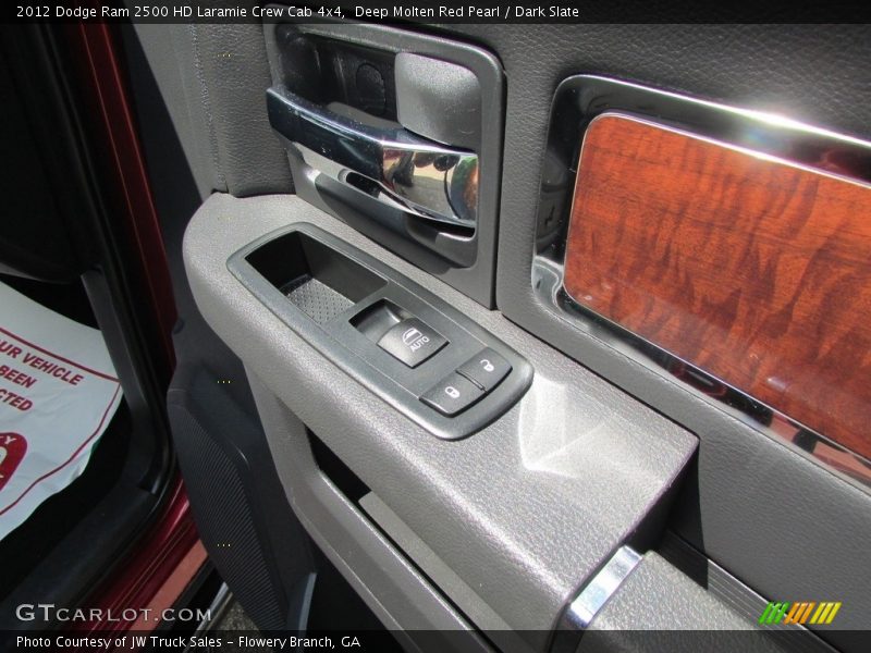 Deep Molten Red Pearl / Dark Slate 2012 Dodge Ram 2500 HD Laramie Crew Cab 4x4