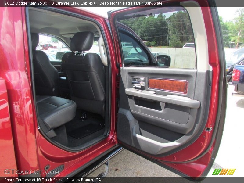 Deep Molten Red Pearl / Dark Slate 2012 Dodge Ram 2500 HD Laramie Crew Cab 4x4