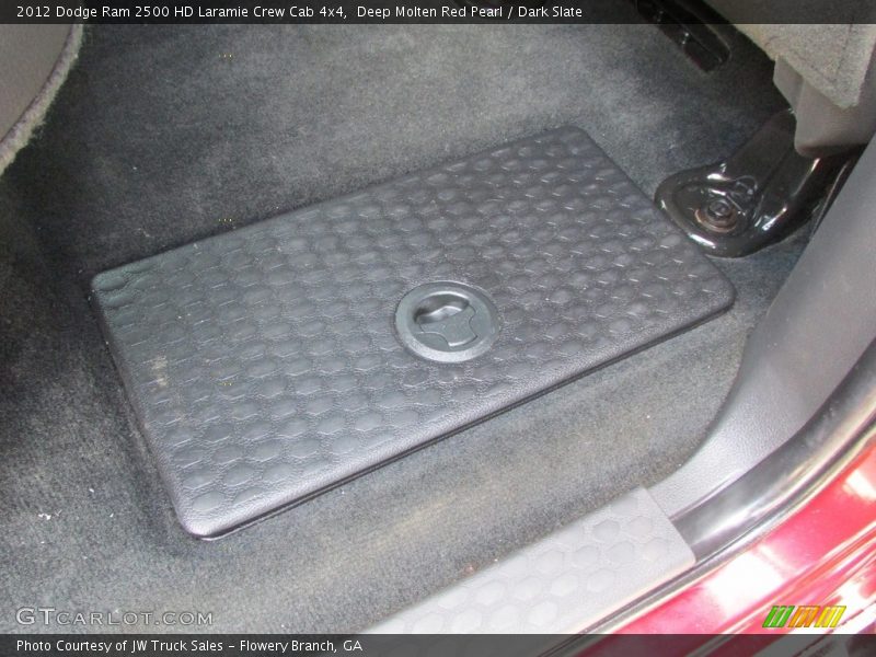Deep Molten Red Pearl / Dark Slate 2012 Dodge Ram 2500 HD Laramie Crew Cab 4x4