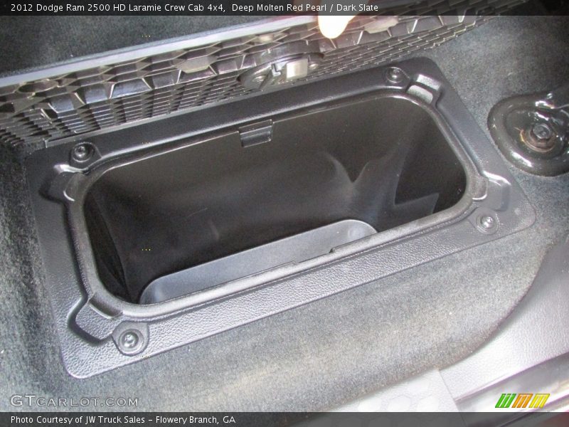Deep Molten Red Pearl / Dark Slate 2012 Dodge Ram 2500 HD Laramie Crew Cab 4x4
