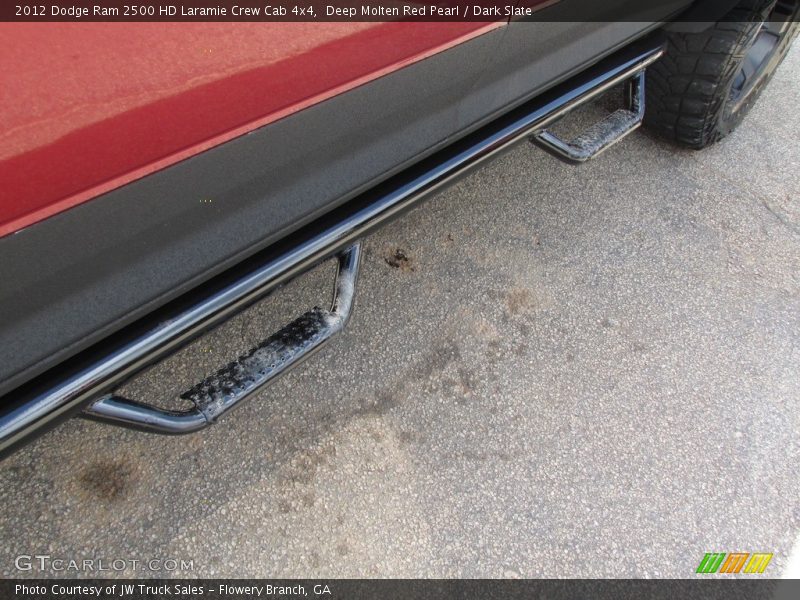 Deep Molten Red Pearl / Dark Slate 2012 Dodge Ram 2500 HD Laramie Crew Cab 4x4