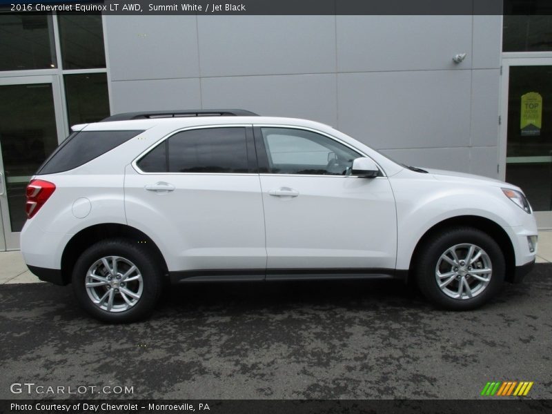 Summit White / Jet Black 2016 Chevrolet Equinox LT AWD