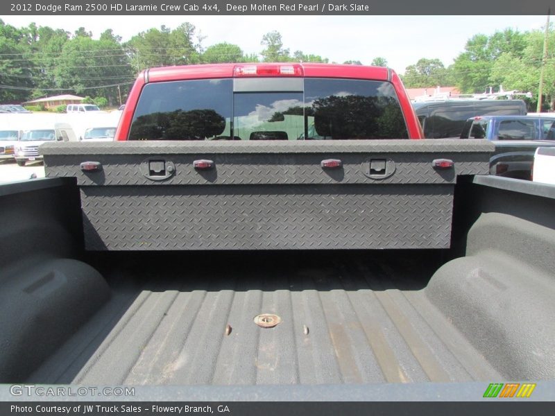 Deep Molten Red Pearl / Dark Slate 2012 Dodge Ram 2500 HD Laramie Crew Cab 4x4