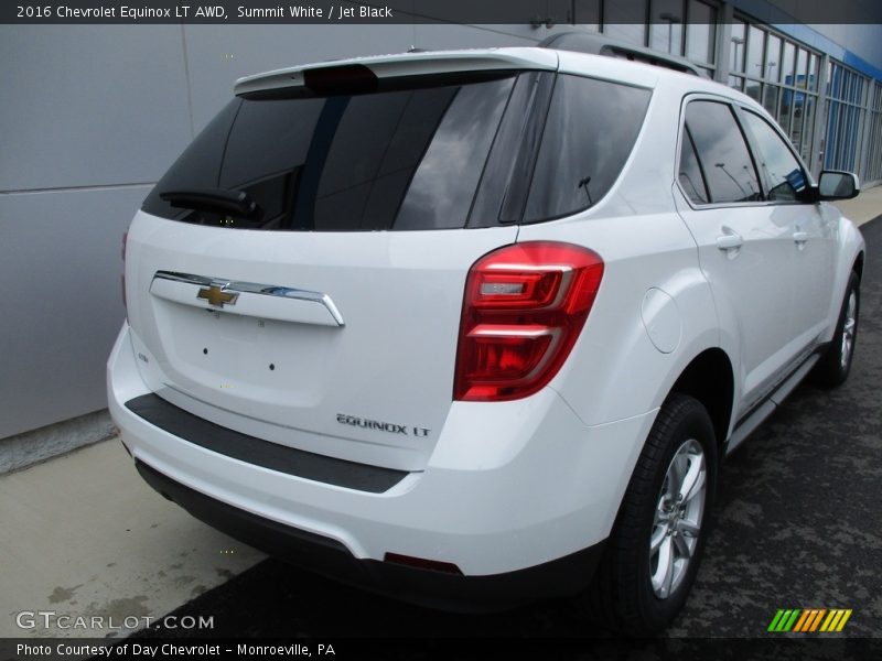 Summit White / Jet Black 2016 Chevrolet Equinox LT AWD
