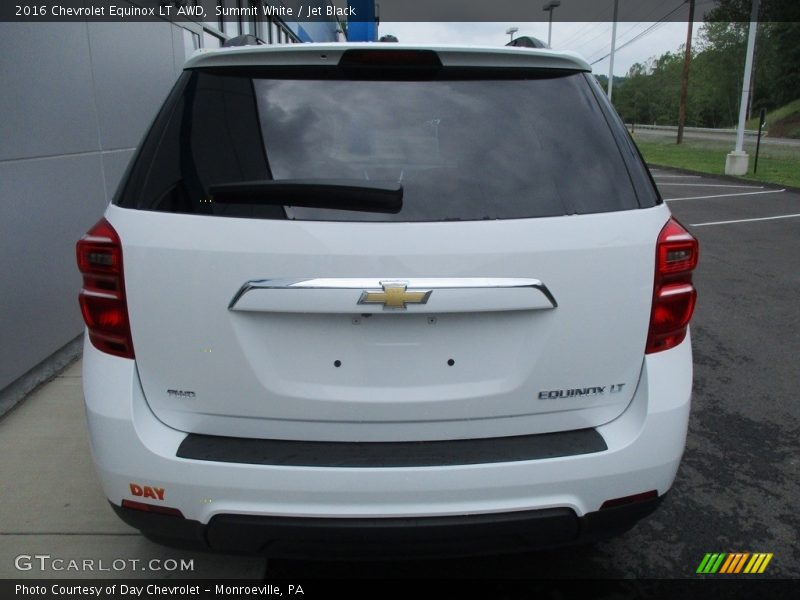 Summit White / Jet Black 2016 Chevrolet Equinox LT AWD