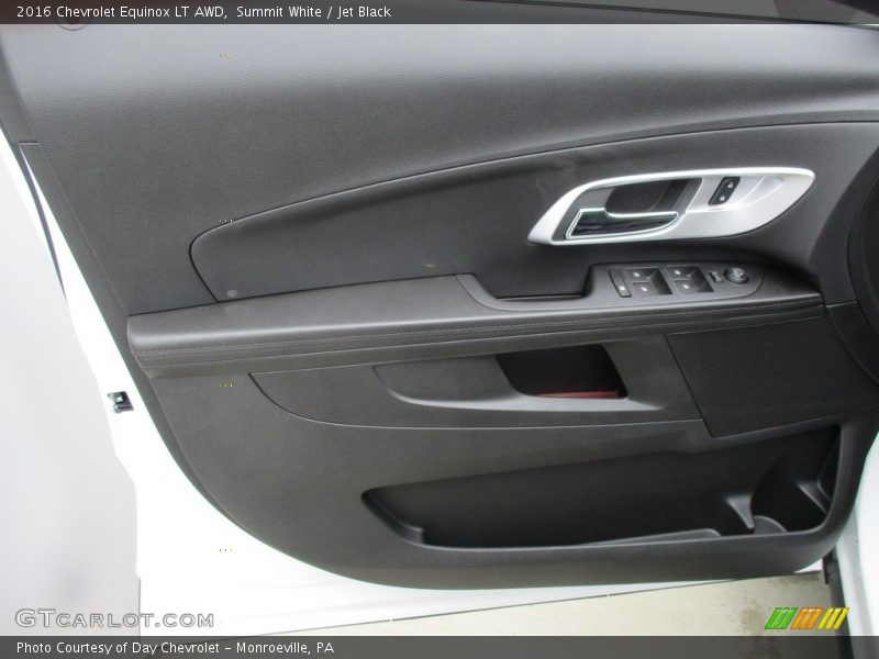Summit White / Jet Black 2016 Chevrolet Equinox LT AWD