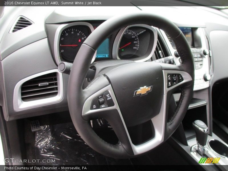 Summit White / Jet Black 2016 Chevrolet Equinox LT AWD