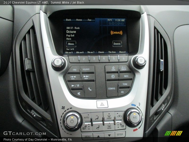 Summit White / Jet Black 2016 Chevrolet Equinox LT AWD