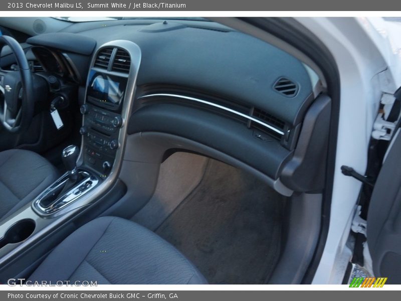Summit White / Jet Black/Titanium 2013 Chevrolet Malibu LS