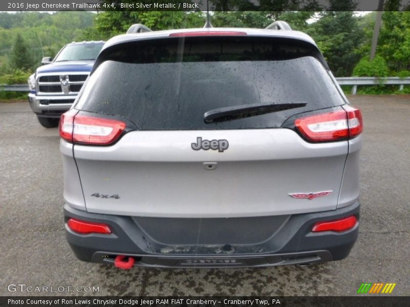 Billet Silver Metallic / Black 2016 Jeep Cherokee Trailhawk 4x4