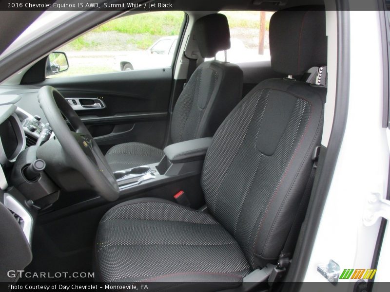 Summit White / Jet Black 2016 Chevrolet Equinox LS AWD