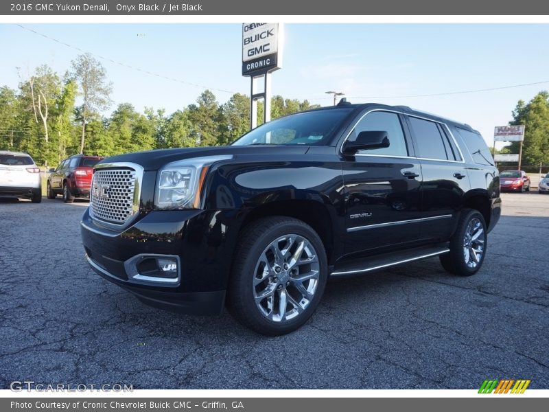 Onyx Black / Jet Black 2016 GMC Yukon Denali