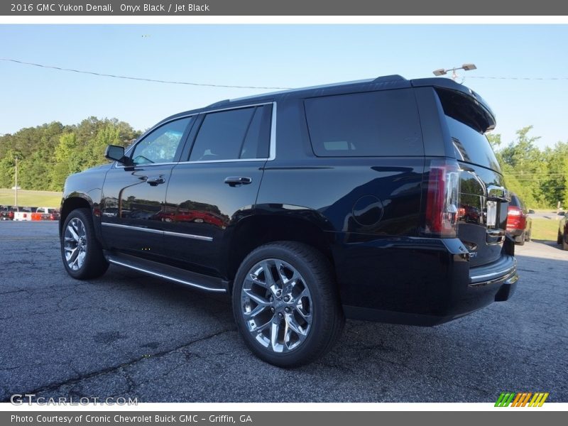 Onyx Black / Jet Black 2016 GMC Yukon Denali