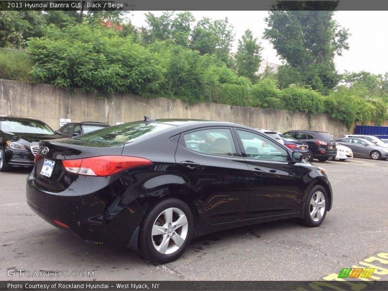 Black / Beige 2013 Hyundai Elantra GLS