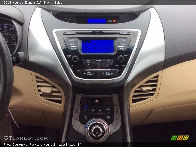 Black / Beige 2013 Hyundai Elantra GLS