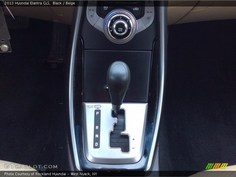 Black / Beige 2013 Hyundai Elantra GLS