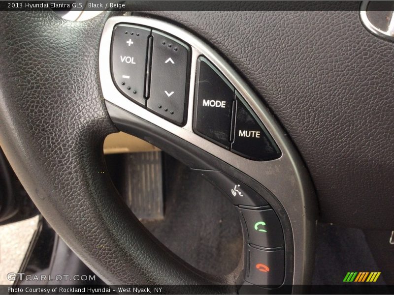Black / Beige 2013 Hyundai Elantra GLS