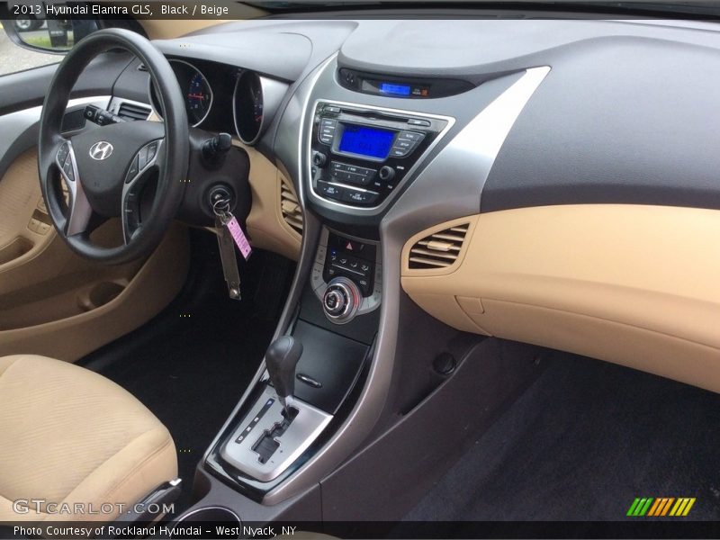 Black / Beige 2013 Hyundai Elantra GLS