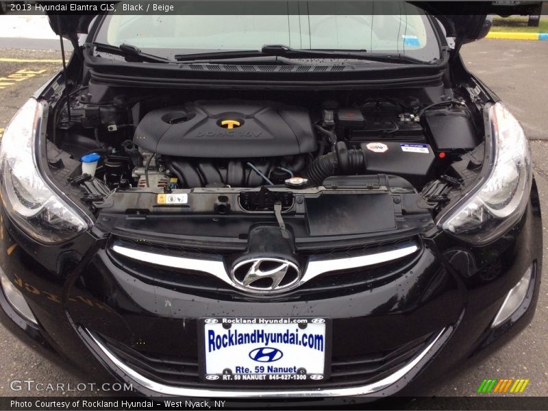 Black / Beige 2013 Hyundai Elantra GLS