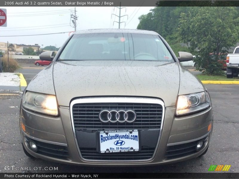 Dakar Beige Metallic / Beige 2006 Audi A6 3.2 quattro Sedan