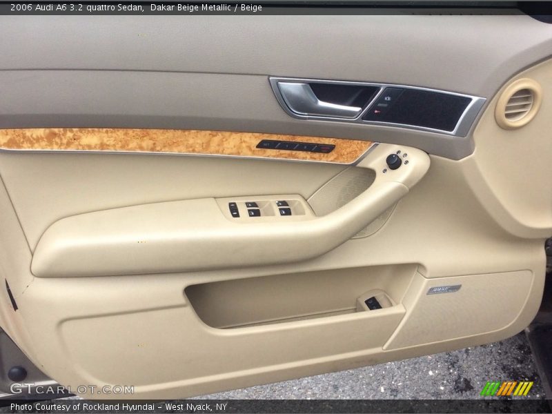 Dakar Beige Metallic / Beige 2006 Audi A6 3.2 quattro Sedan