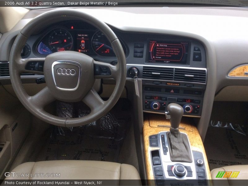 Dakar Beige Metallic / Beige 2006 Audi A6 3.2 quattro Sedan