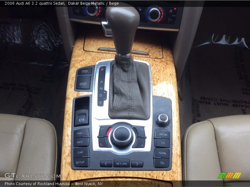 Dakar Beige Metallic / Beige 2006 Audi A6 3.2 quattro Sedan