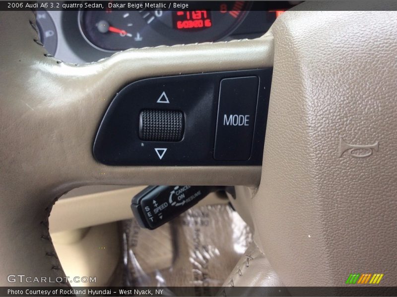 Dakar Beige Metallic / Beige 2006 Audi A6 3.2 quattro Sedan