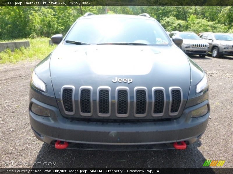 Rhino / Black 2016 Jeep Cherokee Trailhawk 4x4