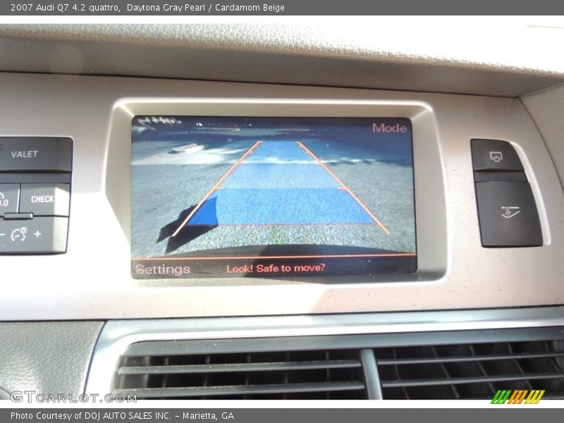 Daytona Gray Pearl / Cardamom Beige 2007 Audi Q7 4.2 quattro
