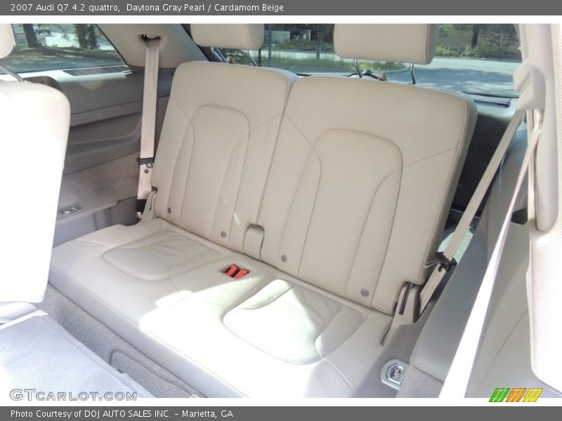 Daytona Gray Pearl / Cardamom Beige 2007 Audi Q7 4.2 quattro