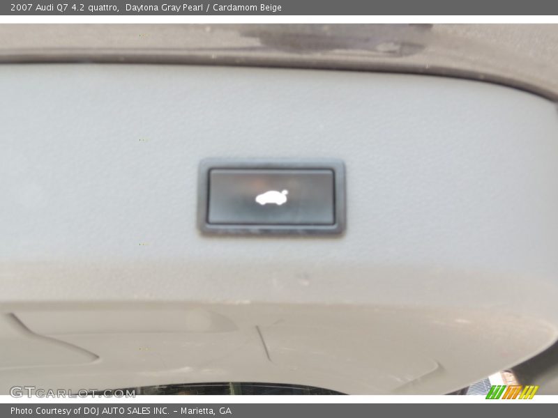 Daytona Gray Pearl / Cardamom Beige 2007 Audi Q7 4.2 quattro