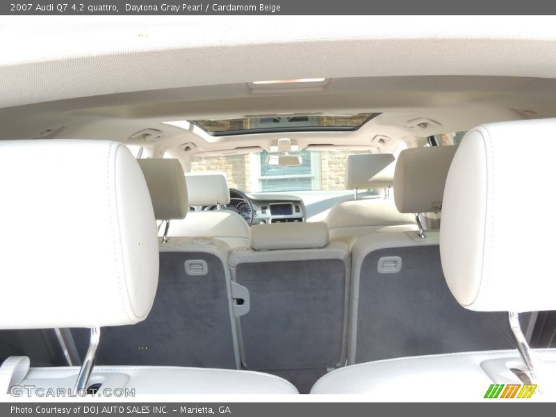 Daytona Gray Pearl / Cardamom Beige 2007 Audi Q7 4.2 quattro