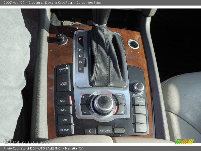 Daytona Gray Pearl / Cardamom Beige 2007 Audi Q7 4.2 quattro