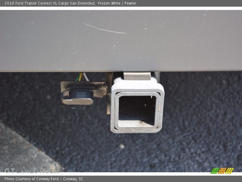 Frozen White / Pewter 2016 Ford Transit Connect XL Cargo Van Extended